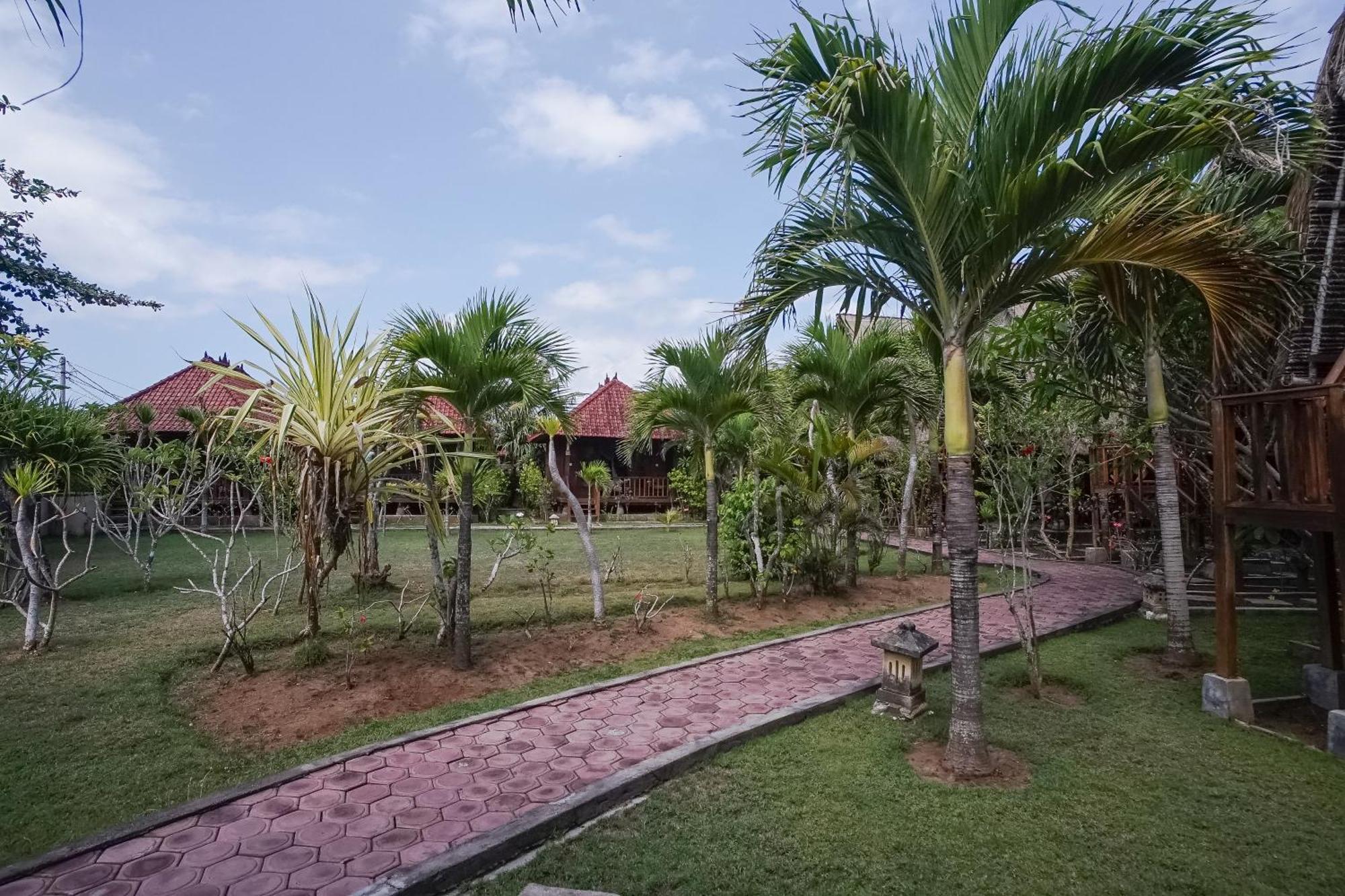 Abian Huts Dream Beach Lembongan Exteriör bild