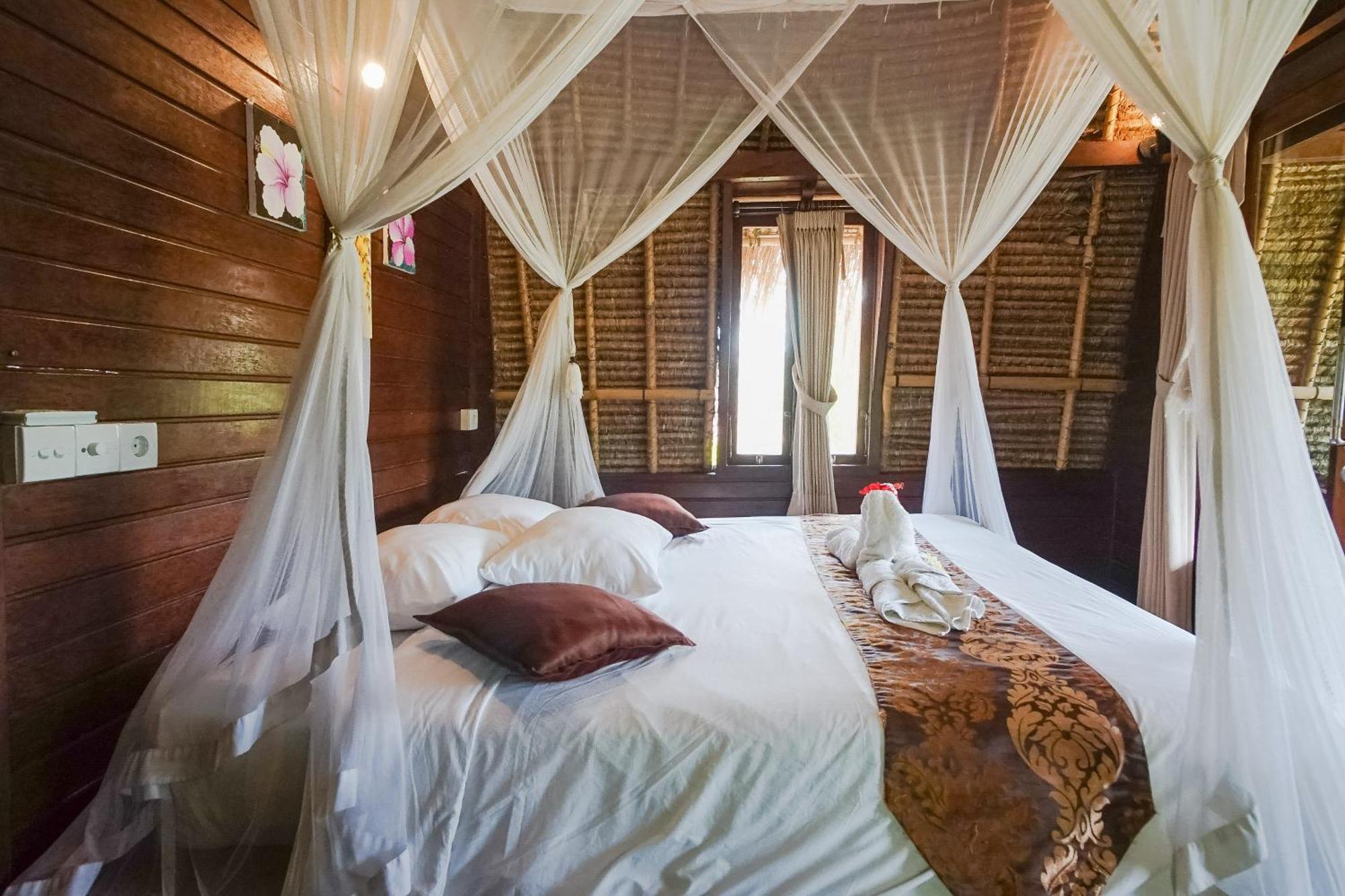 Abian Huts Dream Beach Lembongan Exteriör bild