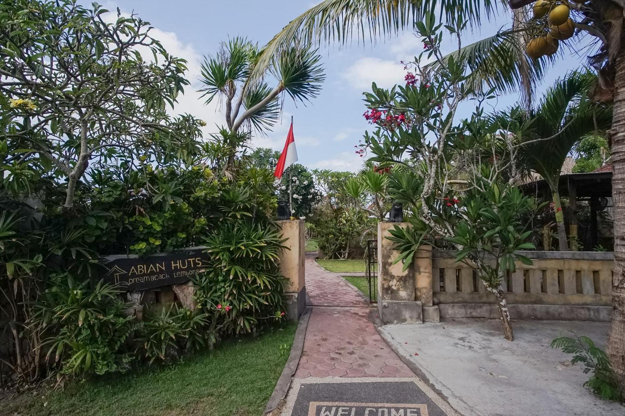 Abian Huts Dream Beach Lembongan Exteriör bild