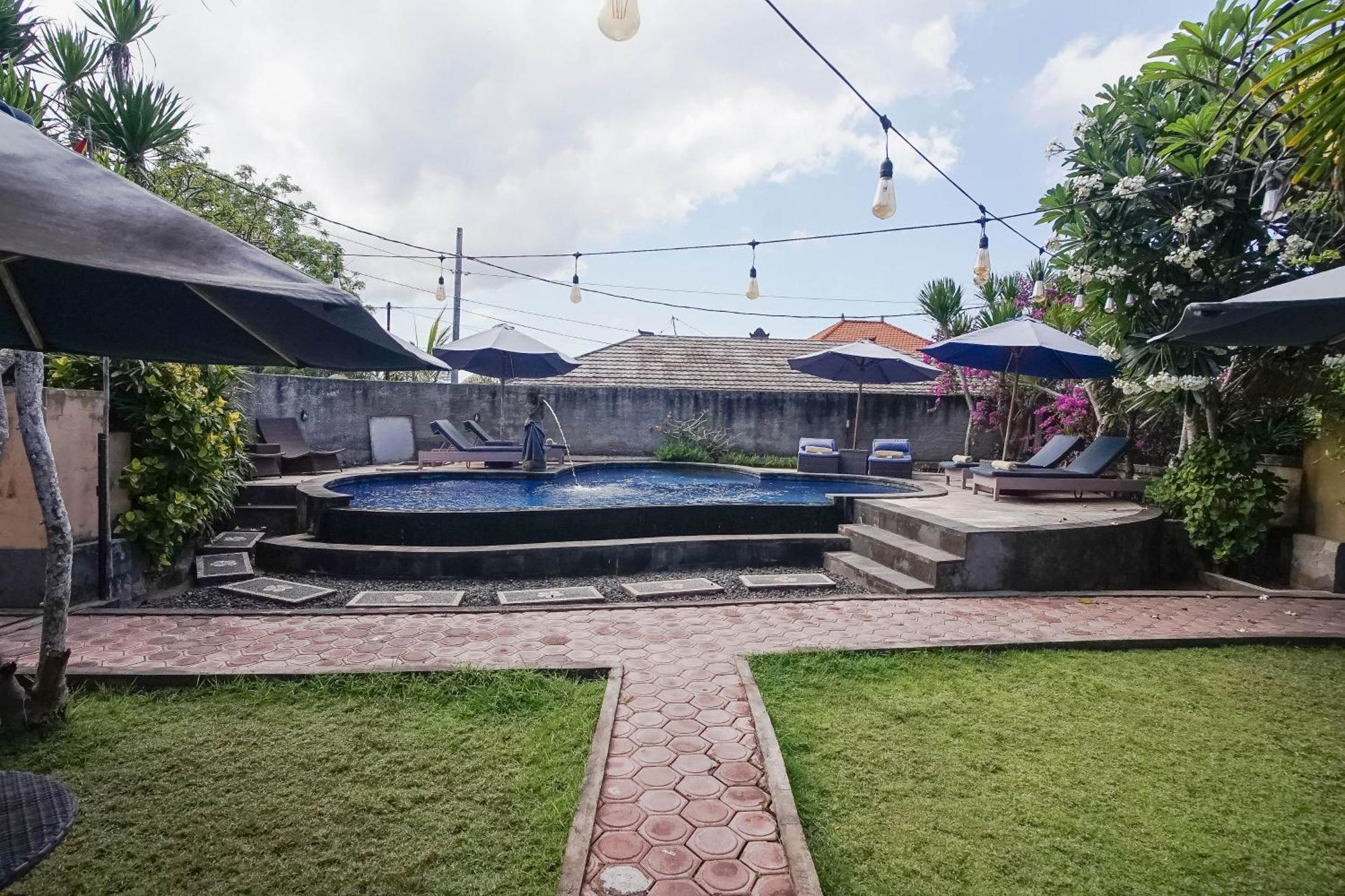 Abian Huts Dream Beach Lembongan Exteriör bild