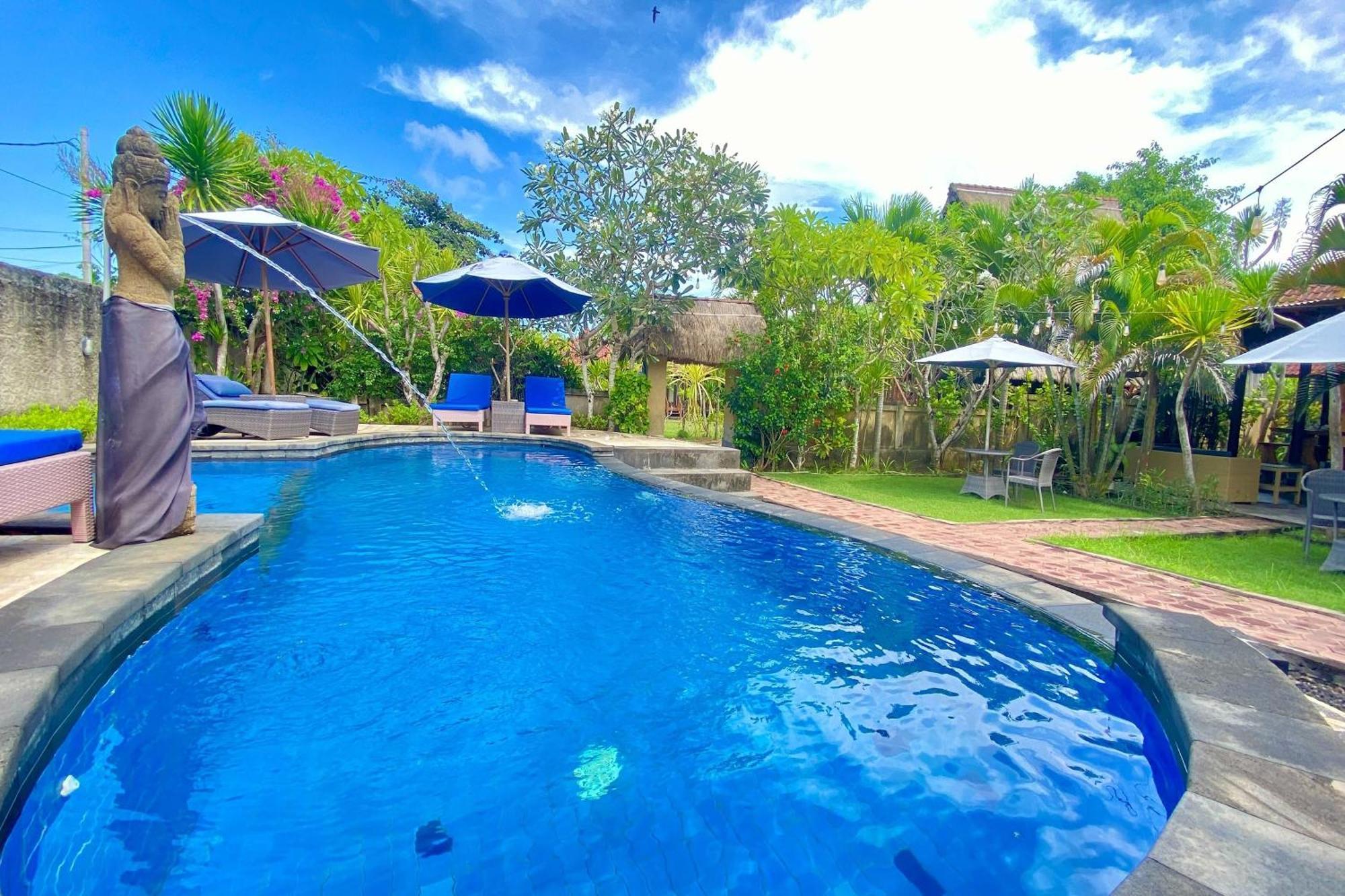 Abian Huts Dream Beach Lembongan Exteriör bild