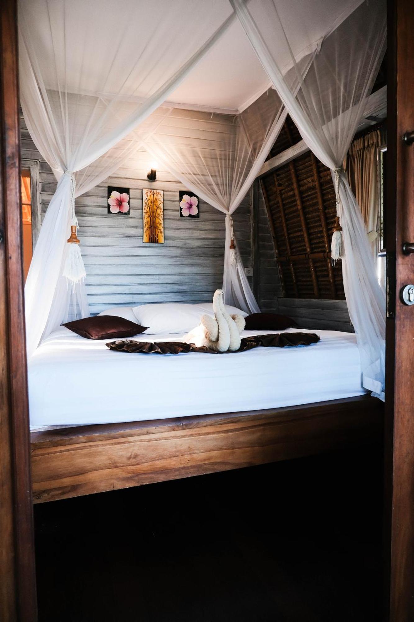 Abian Huts Dream Beach Lembongan Exteriör bild