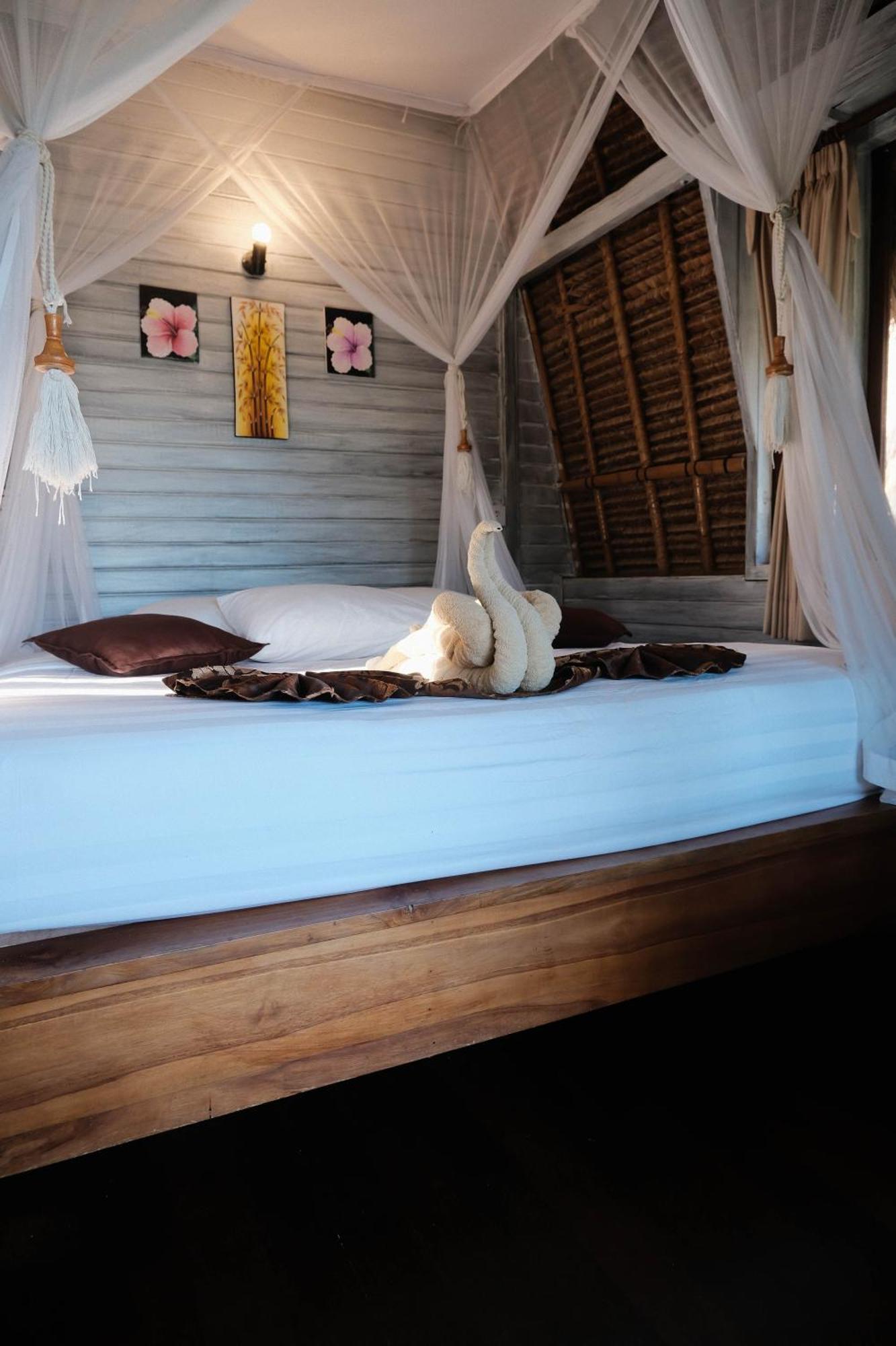 Abian Huts Dream Beach Lembongan Exteriör bild